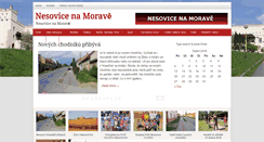 Desktop Screenshot of nesovice.net