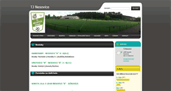 Desktop Screenshot of fotbal.nesovice.cz